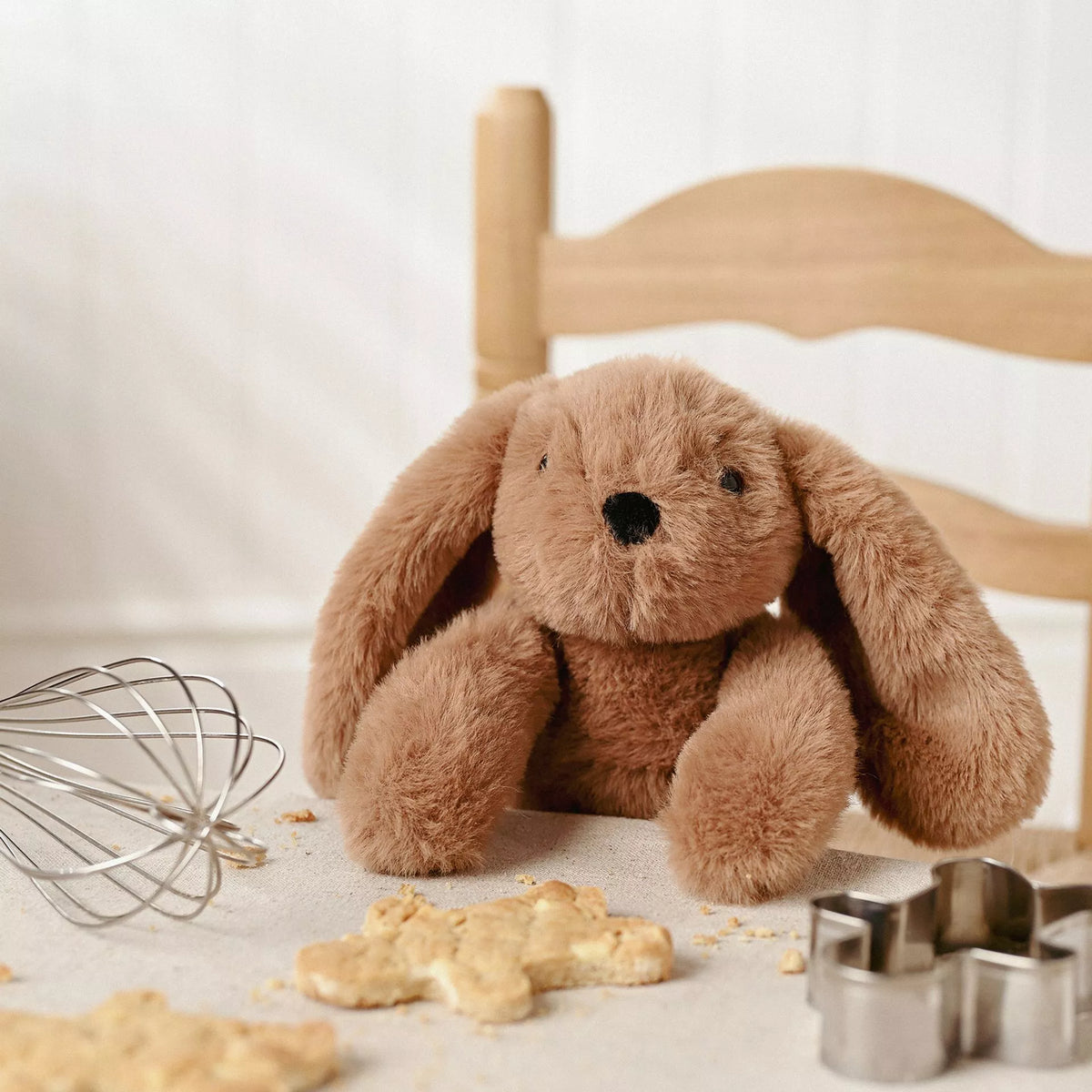 Cookie The Plush Long Leg Dark Brown Bunny