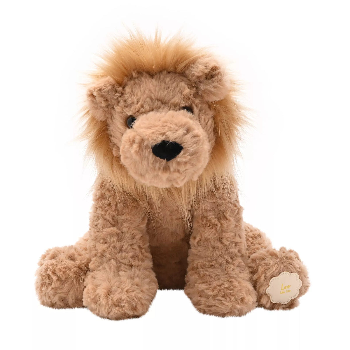 Leo The Plush Sitting | Brown Lion | 23cm