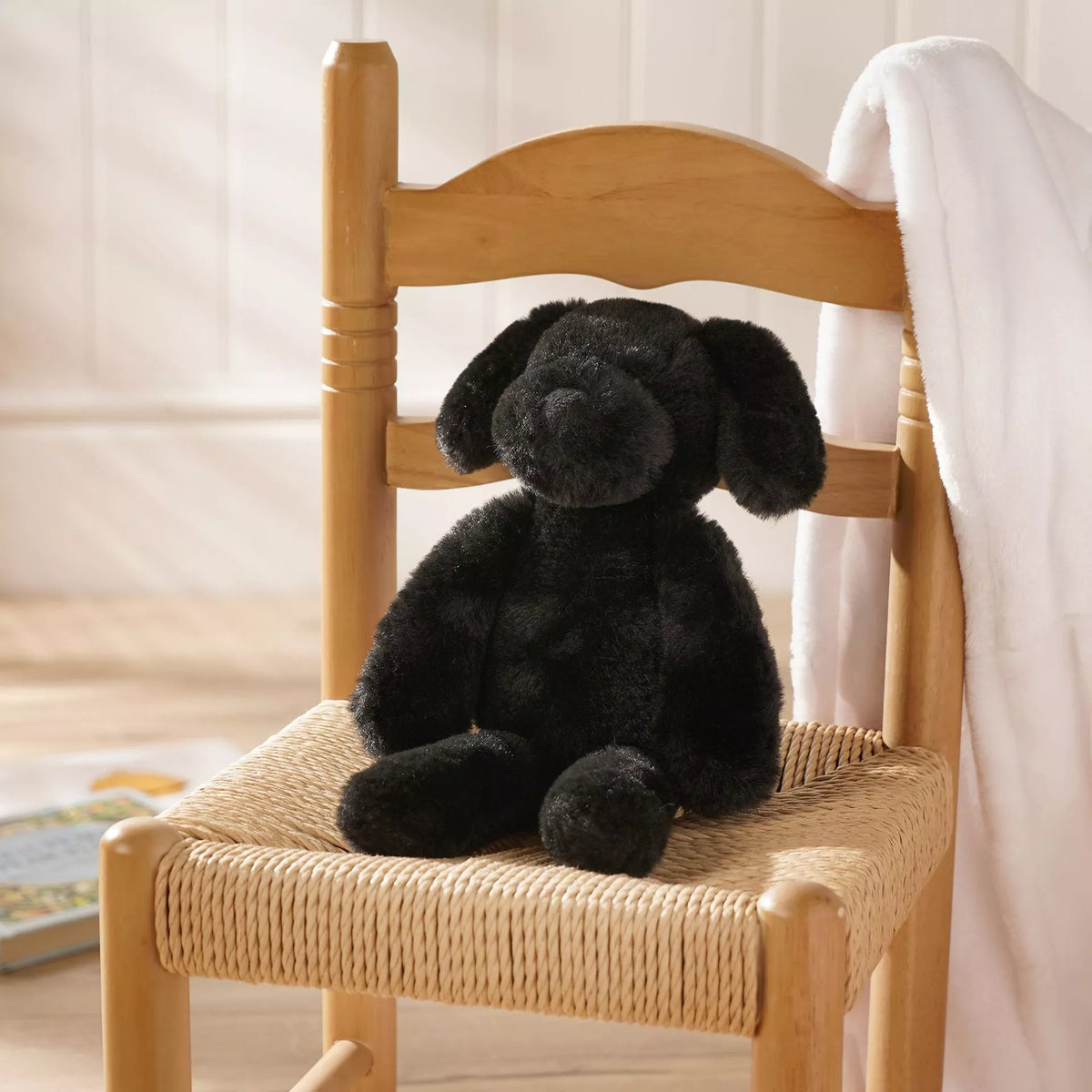 Monty The Plush Long Leg Black | Puppy