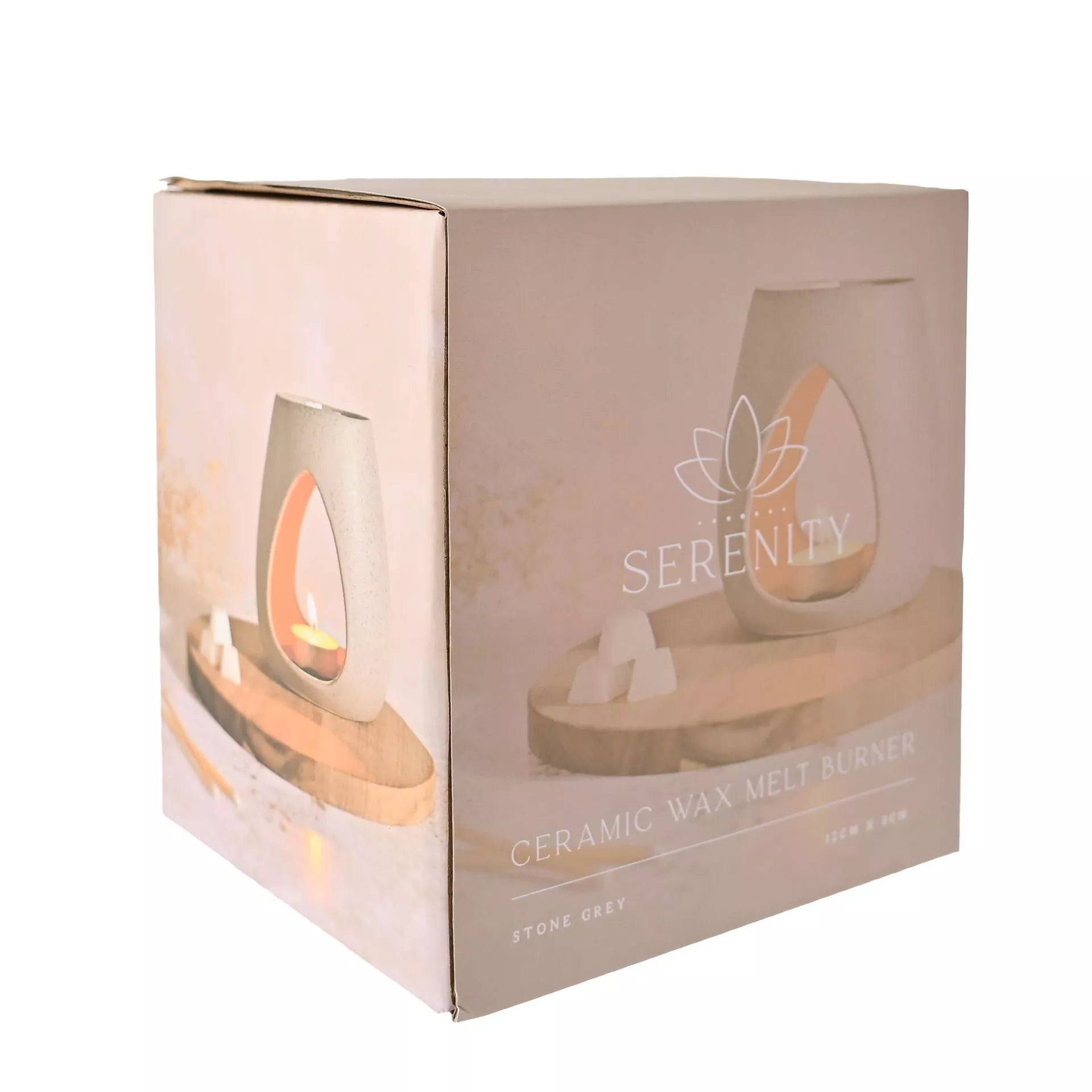 Serenity Wax Melt Burner | Grey