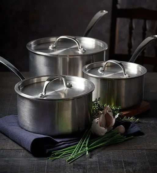 Stellar Eclipse | 3 Piece Saucepan Set