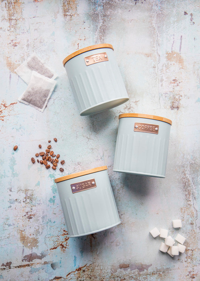 Tea, Coffee and Sugar Canisters