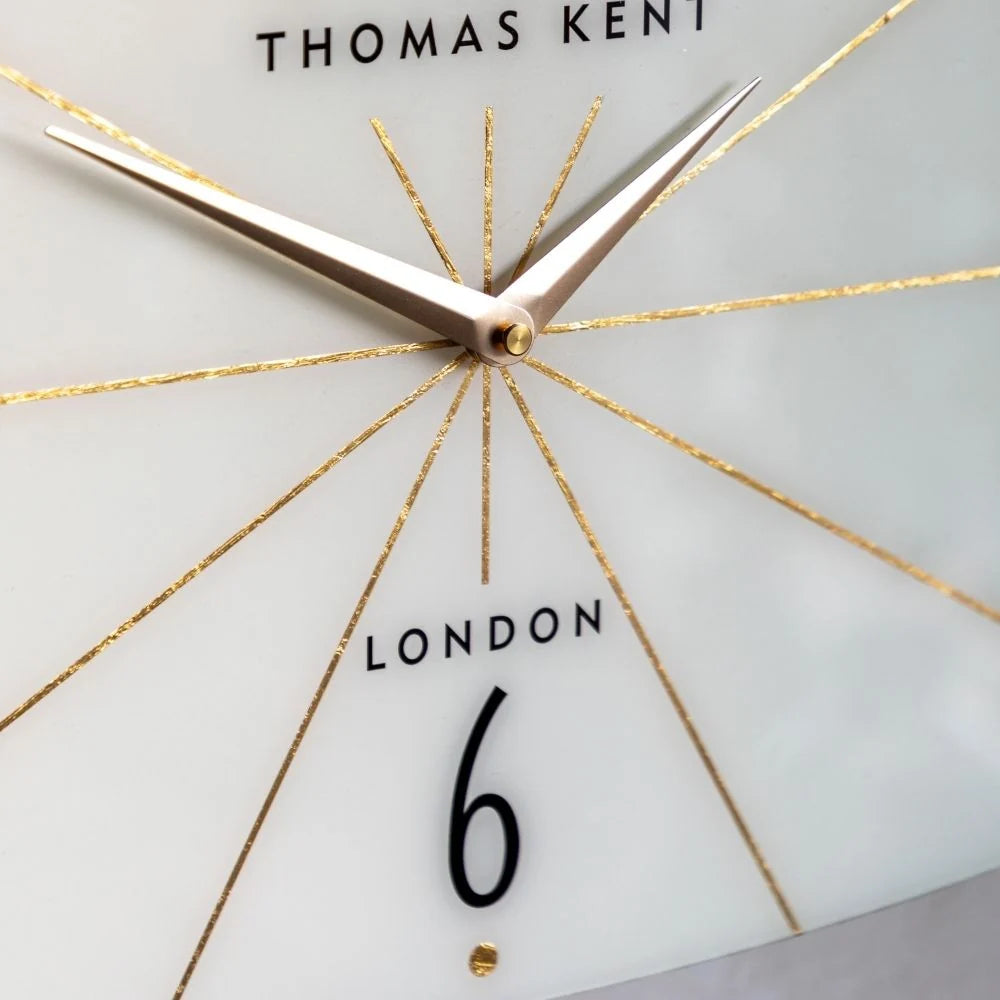 Greenwich Ellipse Wall Clock Snow White