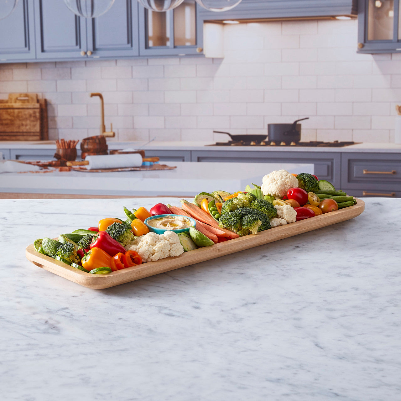 Build-a-Board Bamboo Platter