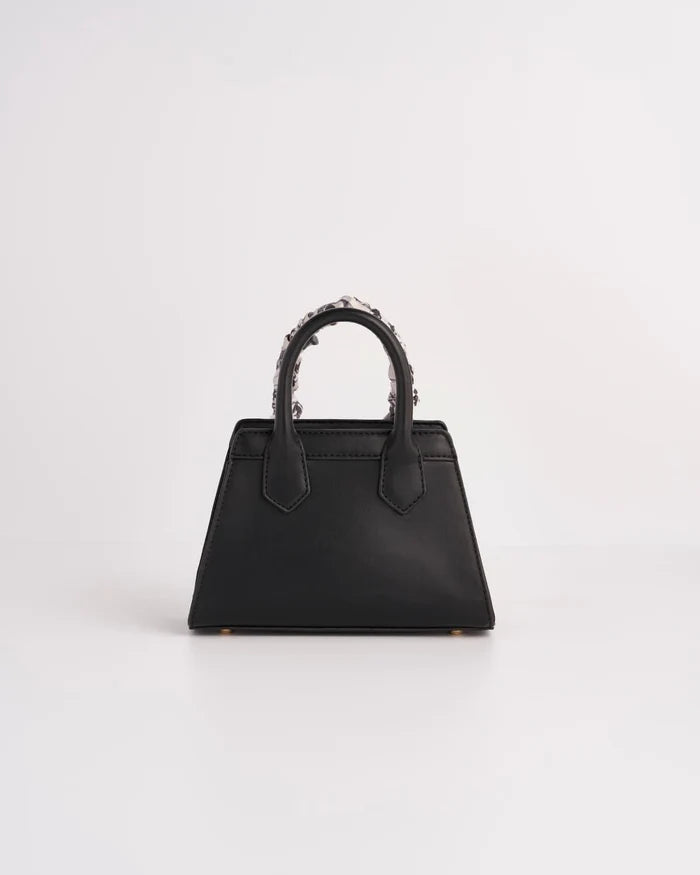 Tree Of Life Small Tote Bag | Black