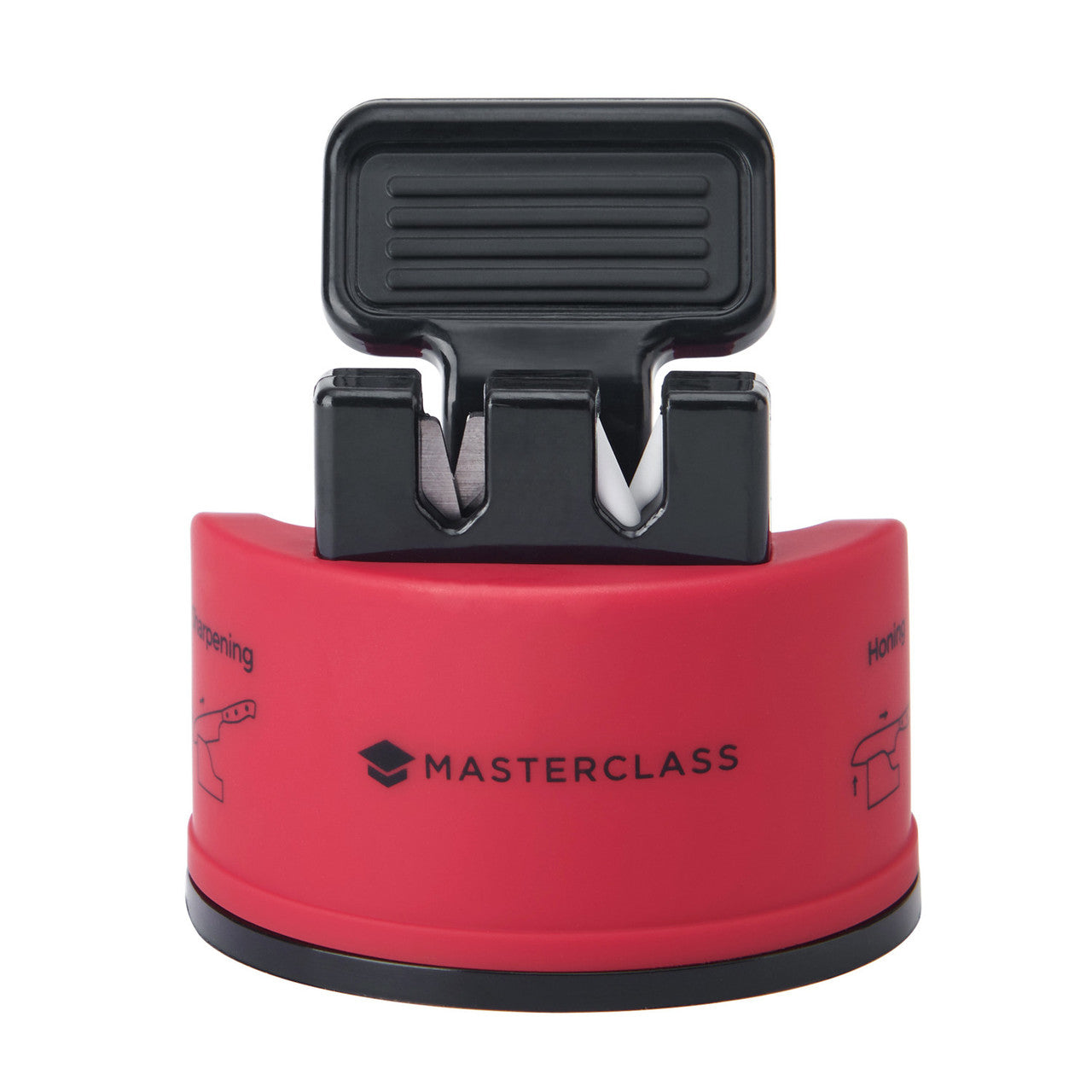 Red Smart Sharp Dual Knife Sharpener