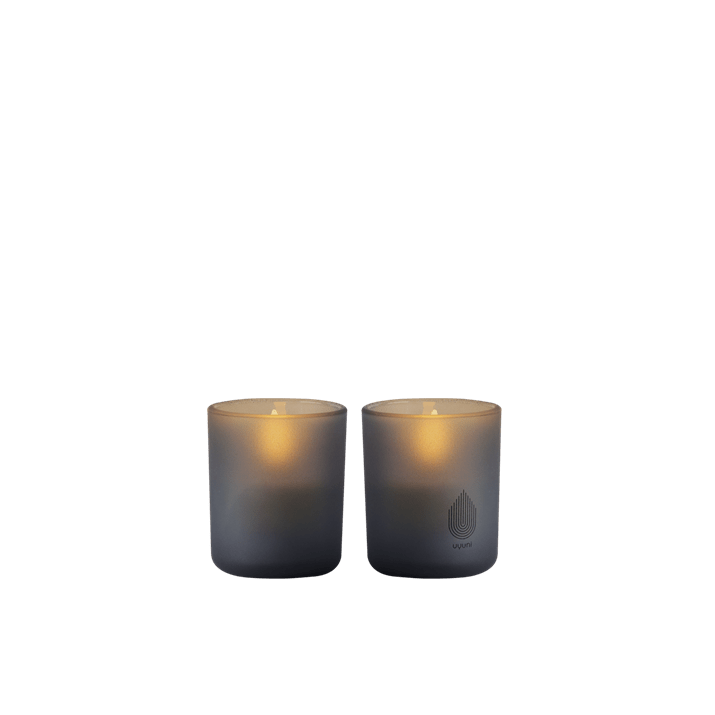 Glass Candles | Grey