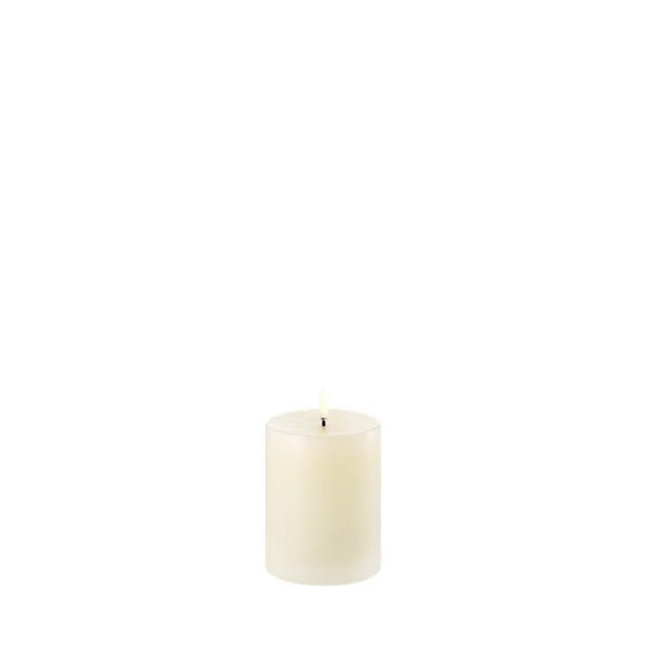 Medium Traditional Pillar Candle | Ivory