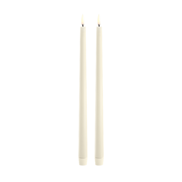 Slim Taper Candles | Ivory