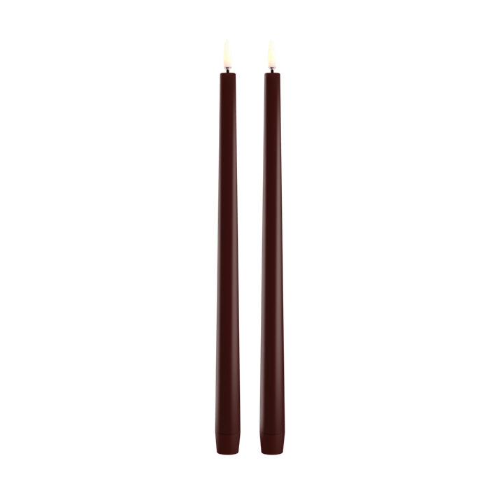 Wine Red | Slim Taper Candles