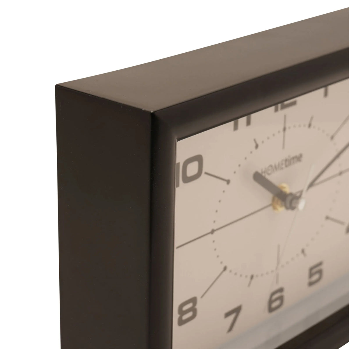Hometime Modern Rectangular Tabletop Clock