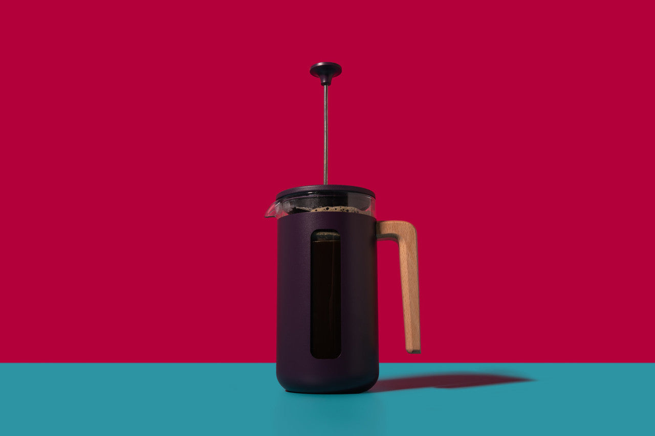 Pisa 3 Cup Cafetiere | Purple