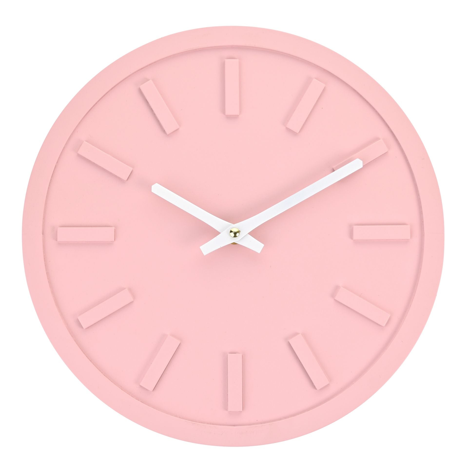 Minimalist Wall Clock | Pink