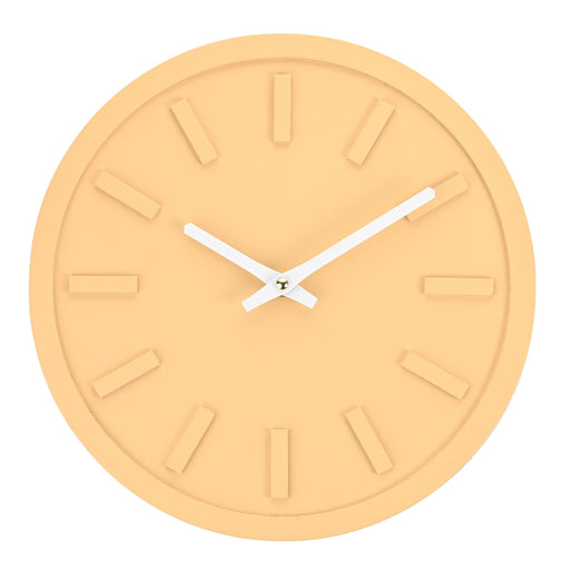 Minimalist Wall Clock | Yellow