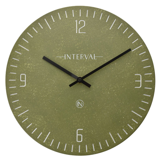 Resin Wall Clock | Olive