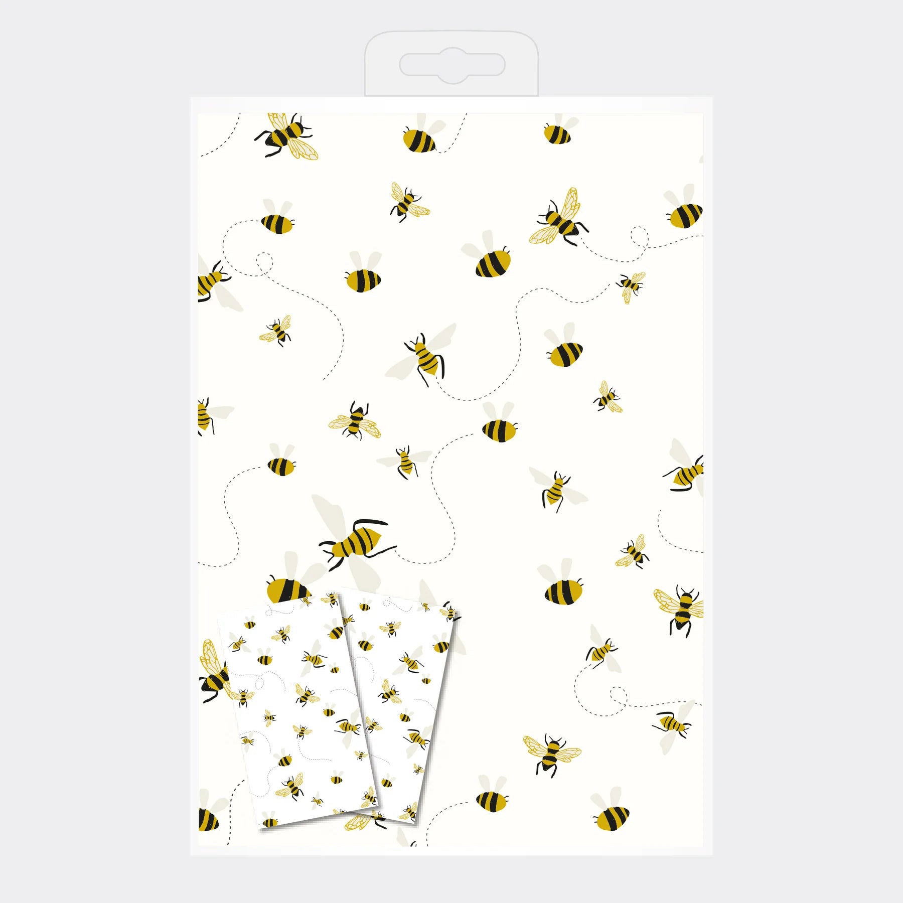 Bees Wrapping Paper & Tags