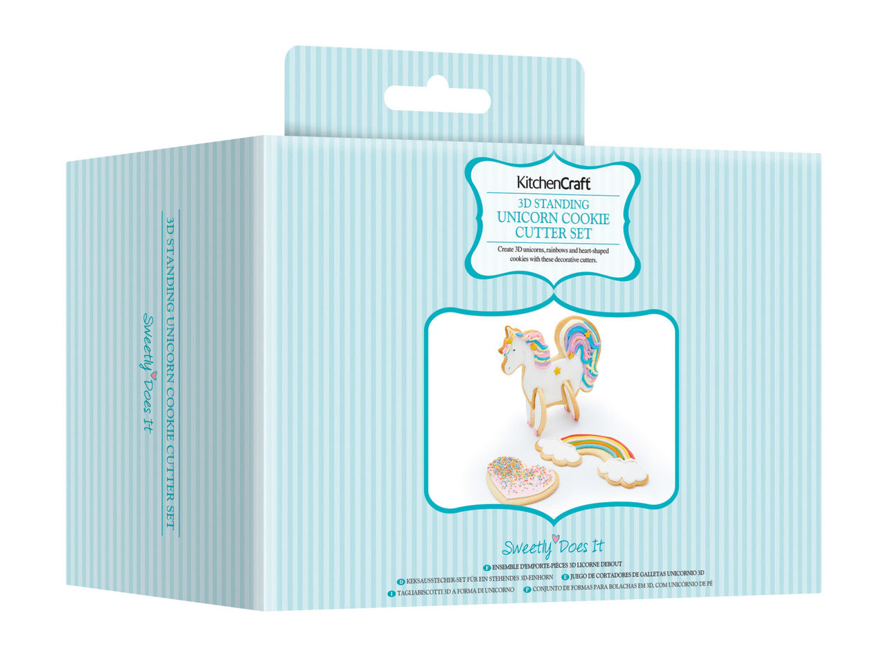 Sweetly Does It 3D Unicorn Cookie Cutters