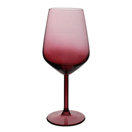 Red Ombre Wine Glass