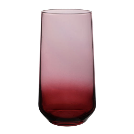 Red Ombre Highball Glasses