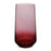 Red Ombre Highball Glasses