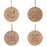 Rustic Wooden Ornaments