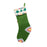 Green Pom Pom Stocking