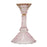 Pink Candlestick Holder