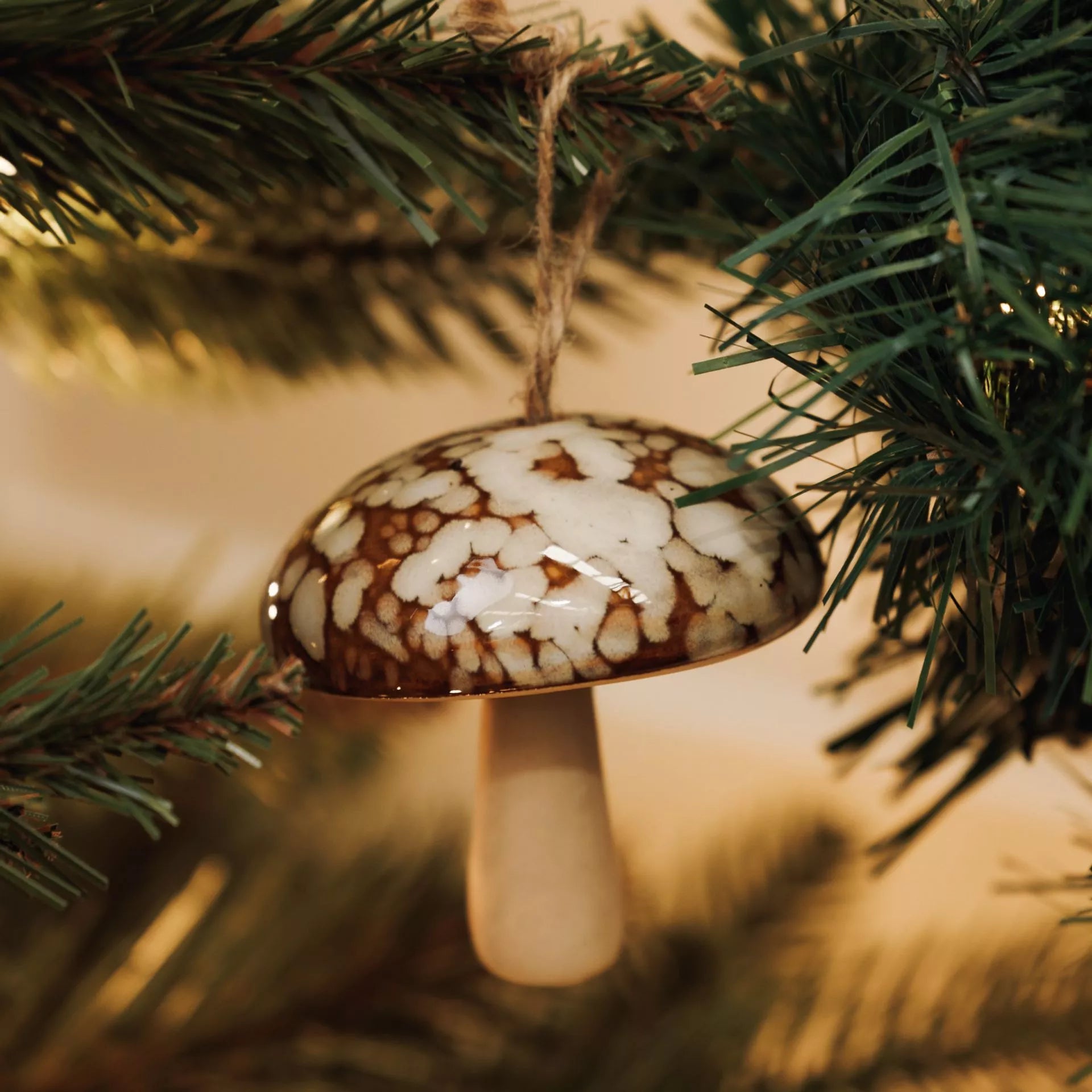 Hanging Mushroom | Reactive Glaze Stoneware
