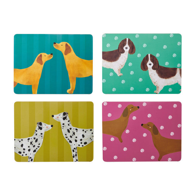 Dog Print | 4 Placemats