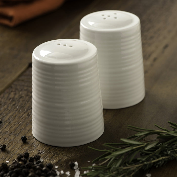 Ripple Salt and Pepper Shakers