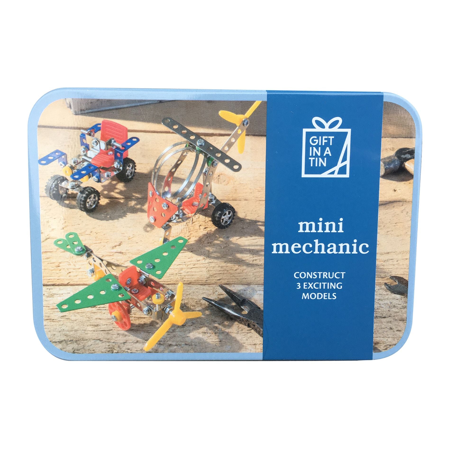 Gift In A Tin | Mini Mechanic Construction Set