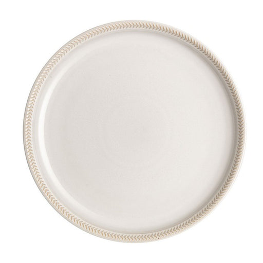 Natural Canvas Textured Dinner Plate