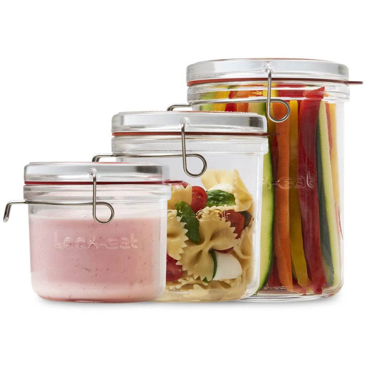 Lock-Eat Frigo-Jars | Three Piece
