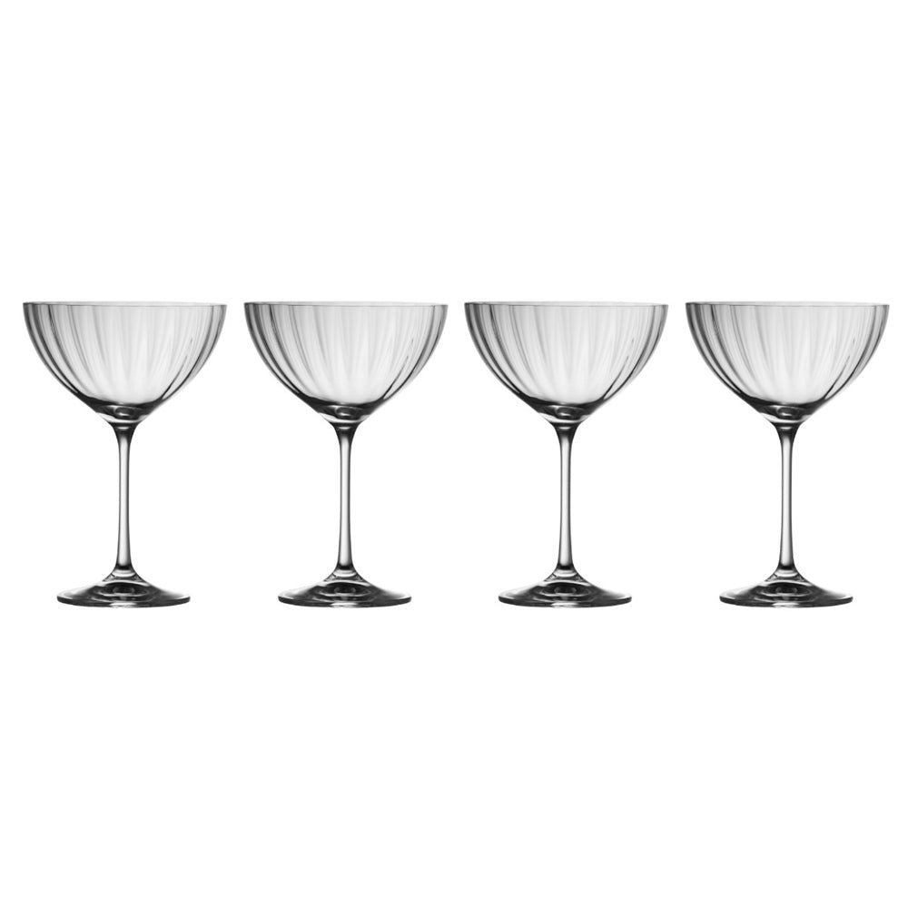 Erne | Champagne Saucer Set