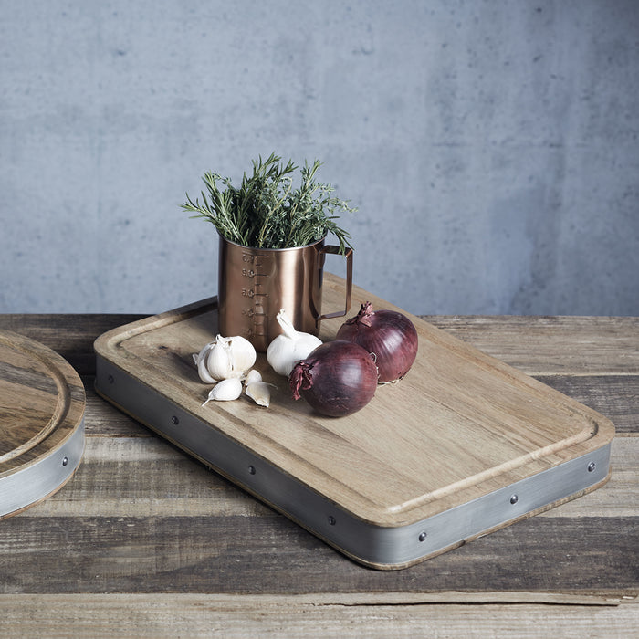 Industrial Kitchen Handmade Rectangular Wooden Butcher’s Block Chopping Board