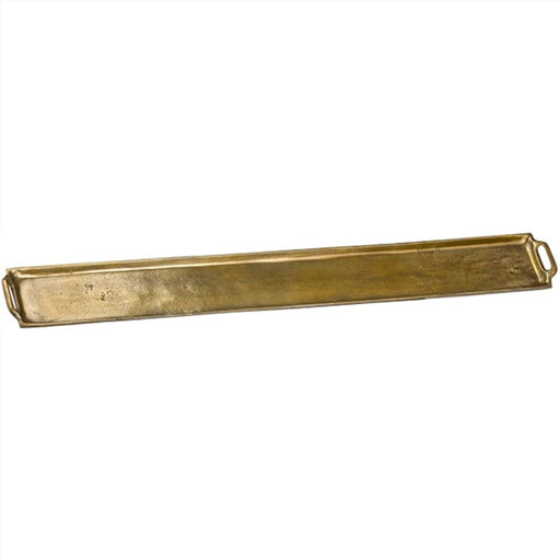 Ohlson Large Antique Brass Serving Tray
