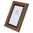 Wooden Photo Frame with Black Inlay 4 x 6"