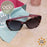 Pink Tortoiseshell Frame Sunglasses