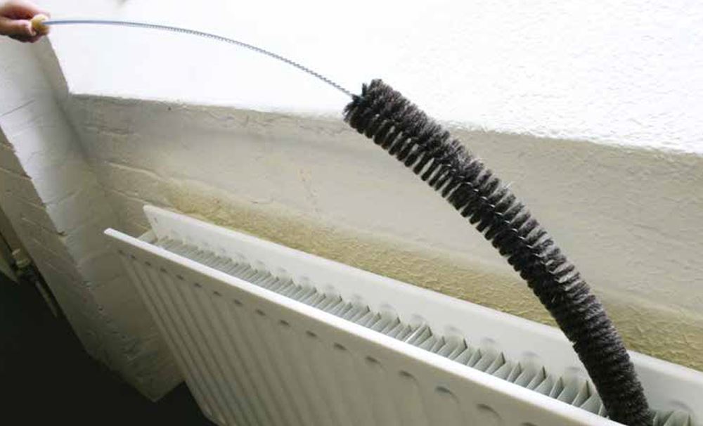 Dark Goats Hair Radiator Brushes