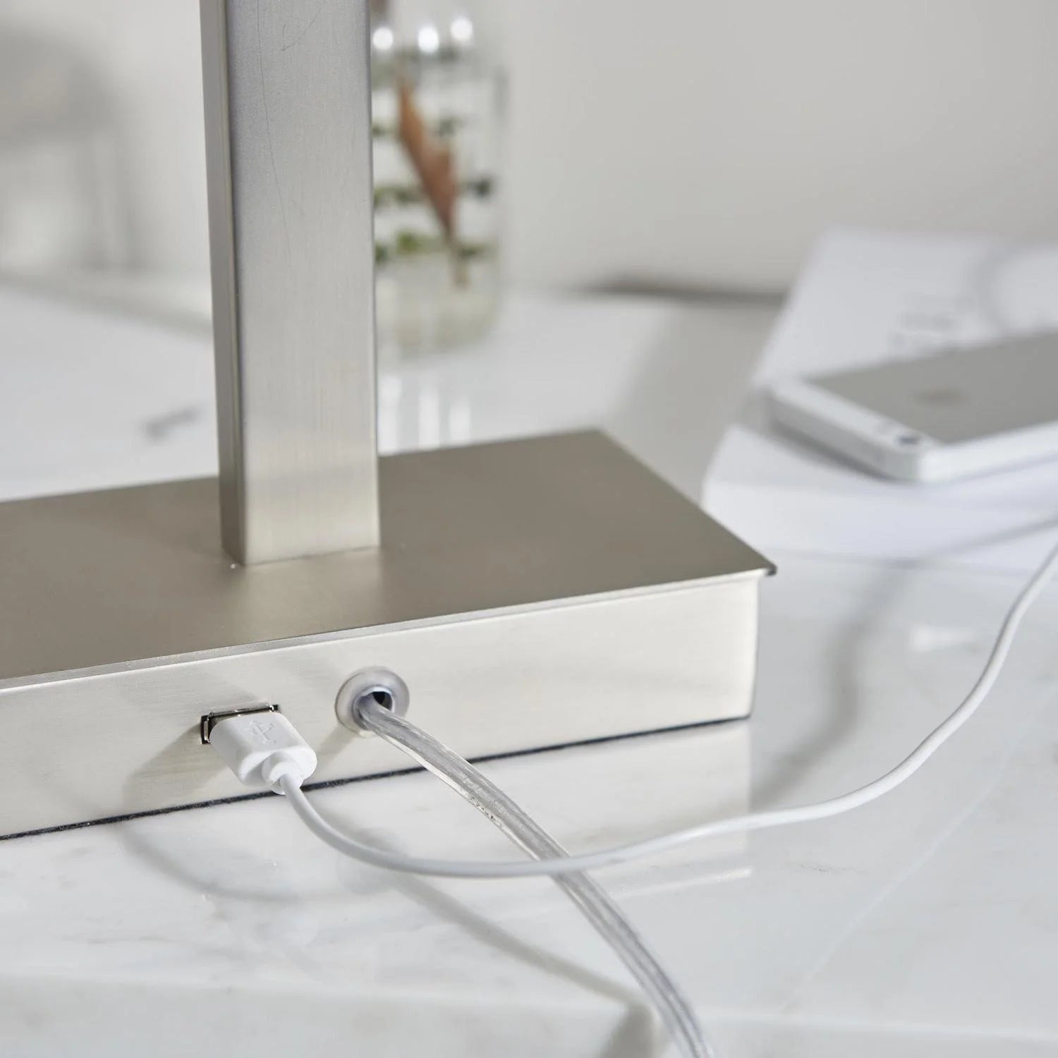 Norton Table Lamp with USB Charging Port