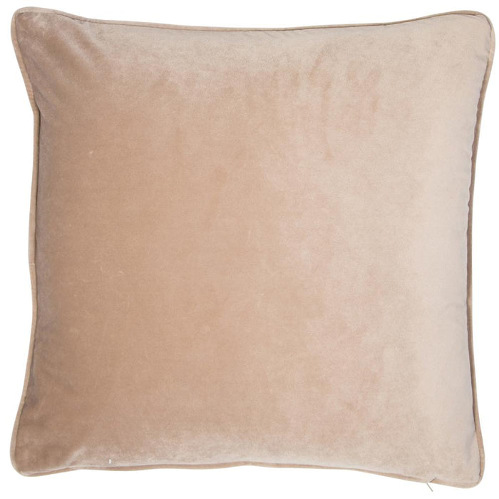 Luxe Velvet Cushion | Mink