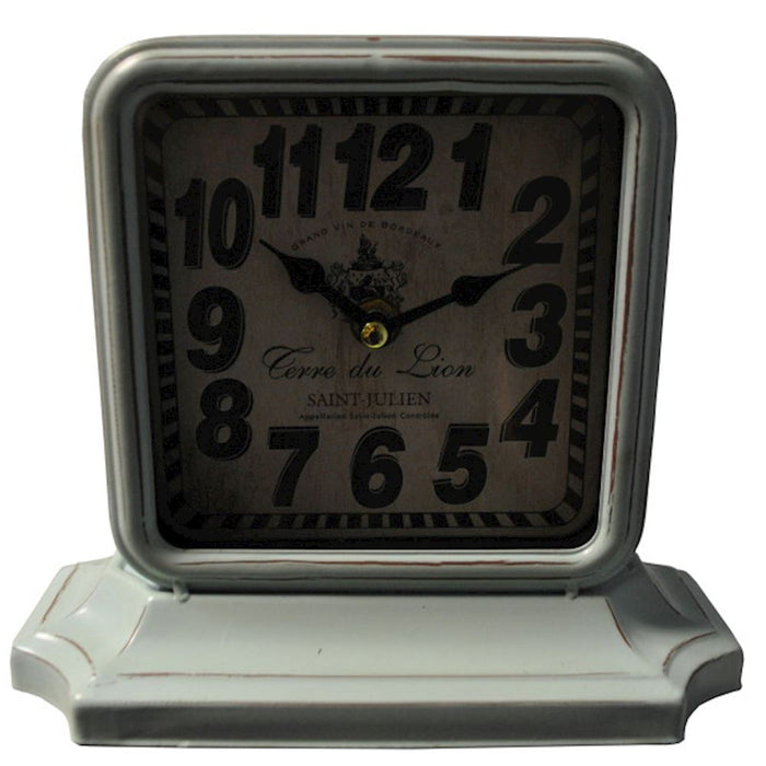 Green Square Vintage Clock