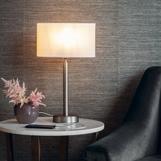 Owen Lamp Base with USB Charging Port