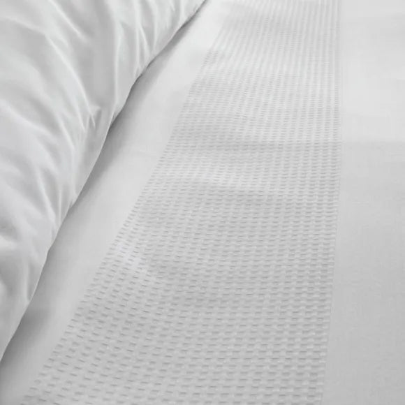 Cotton Waffle Stripe