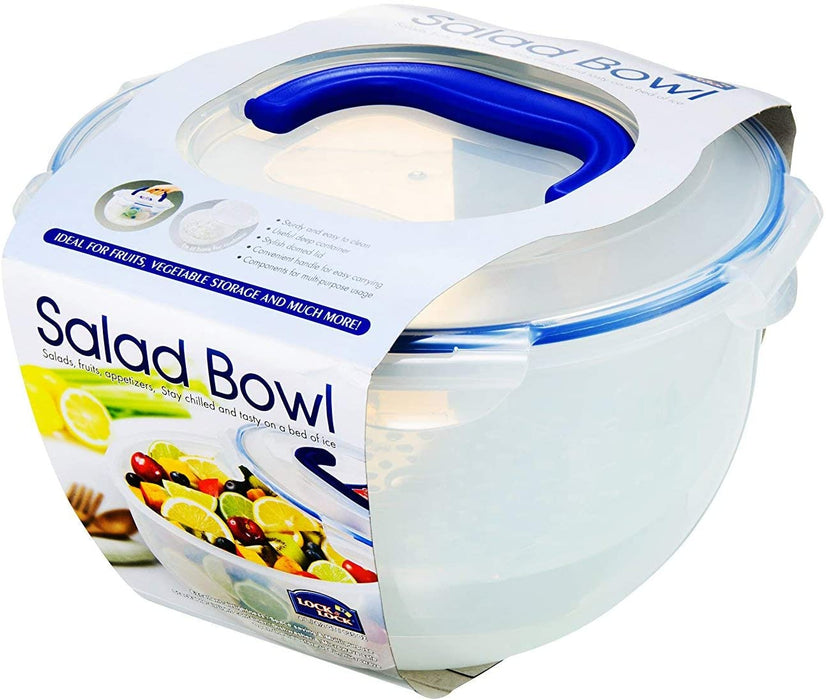 Lock & Lock 4L Round Salad Bowl