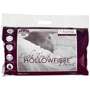 Light Touch Hollow Fibre Duvet 13.5 Tog super king