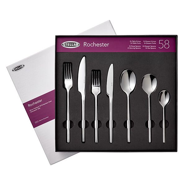 Rochester | 58 Piece Cutlery Set