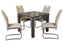 Encore Dining Set with Claren Khaki Chairs