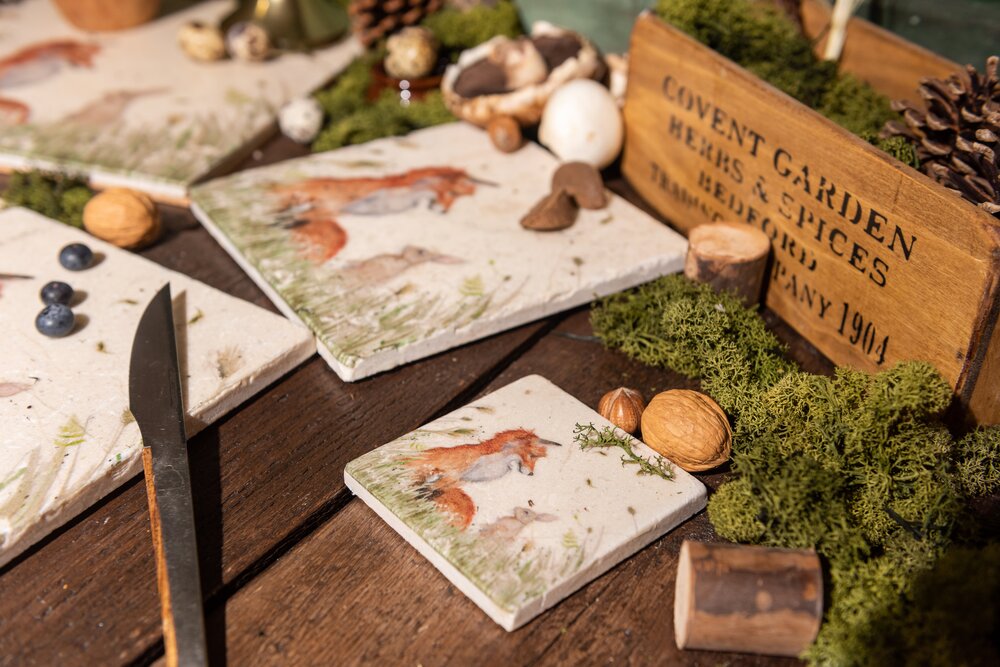 *Collection Only* Fox & Rabbit Coasters