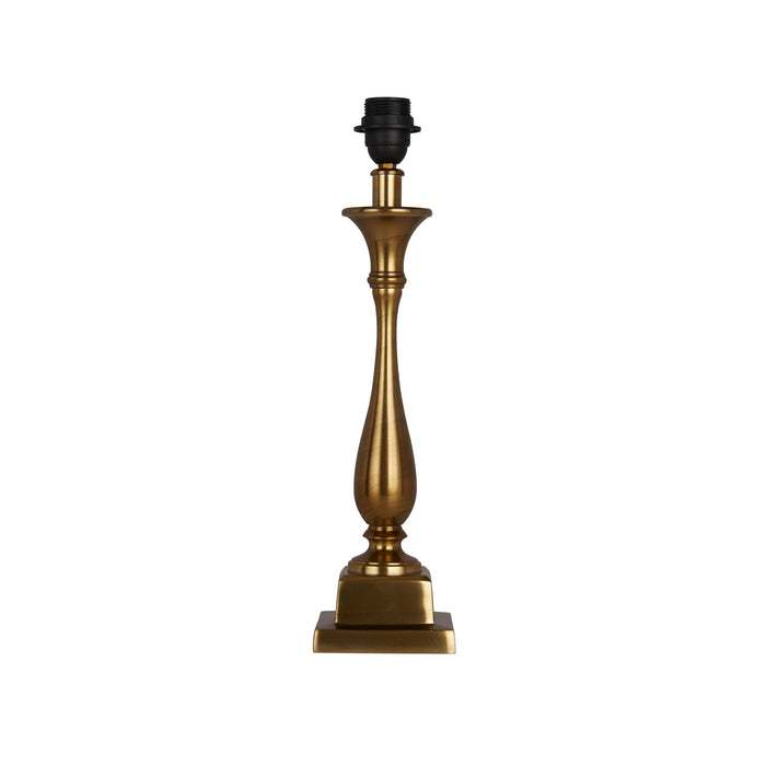 Antigue Brass Table Lamp Base